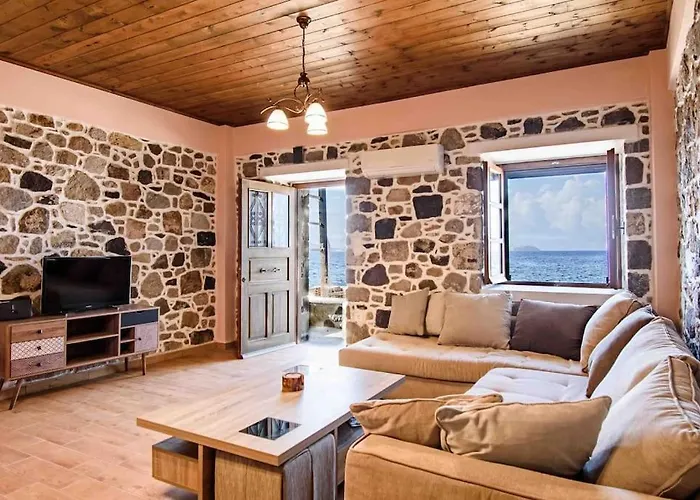 Casa Del Mare Sea View House Up To 6 Guests Mandrákion