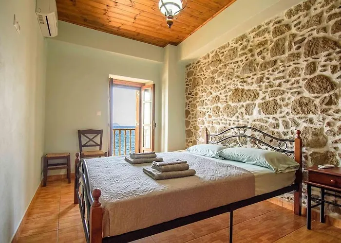 شقة Casa Del Mare Sea View House Up To 6 Guests Mandrákion