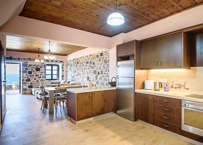 شقة Casa Del Mare Sea View House Up To 6 Guests Mandrákion